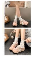 Zapatillas de Entrenamiento Alemanas para Mujer Primavera-Verano 2025 Diseño de Tablero Redondo de Cabeza - details 5