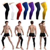 Calentadores de compresión para hombre y mujer, medias largas hasta la rodilla, para baloncesto, fútbol, ciclismo, protección UV, 1 piezas - details 19