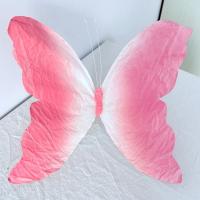 Mariposa de papel Artificial 3D, 30cm, decoración de boda a gran escala, escaparate, forma de mariposa, accesorios de fotografía, tema de niña - details 11