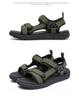 Sandalias transpirables antideslizantes para hombre, zapatos informales de plataforma, cómodos, para exteriores, vacaciones, playa, Verano - details 9