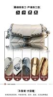 Bolso cuadrado pequeño blanco de diseño de personalidad de marca de Hong Kong2025Nuevo Estilo Bolso de Moda de Alta Gama Bolso de Hombro Cruzado de Moda - details 3