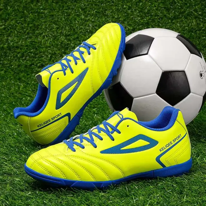 Zapatos de fútbol para exteriores/interiores deportivos para niños y niñas con suelo resistente - 1