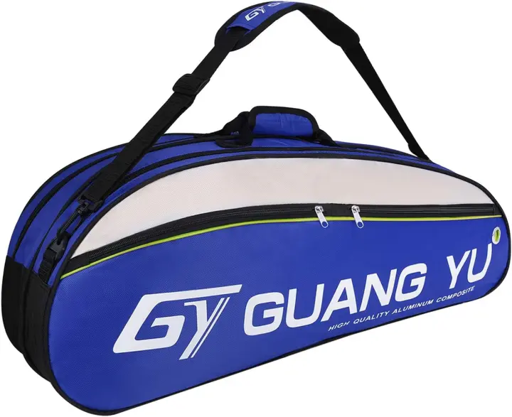 Bolsa de Raqueta de Bádminton Profesional Paquete de 4-6 Impermeable Gran Capacidad - 1