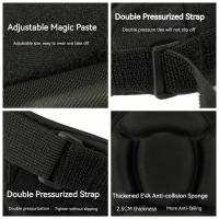 1 par de coderas y rodilleras de nailon para Fitness, coderas y rodilleras de compresión antideslizantes ajustables, Protector de articulaciones resistente al desgaste - details 6