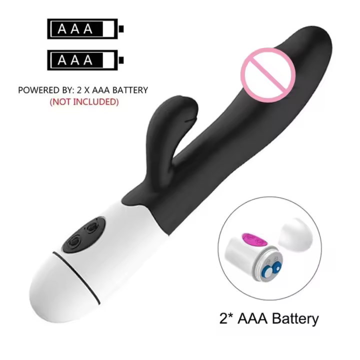Estimulador del punto G del vibrador de silicona Kaelynn Crystal con vibraciones súper fuertes - 1