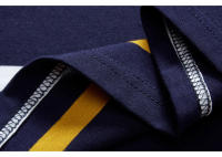 Polo de manga larga para hombre, Camiseta de algodón con bordado a rayas, informal, a la moda, novedad de primavera, 2024 - details 9