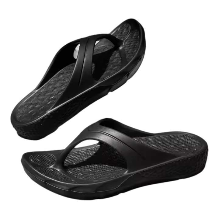 Chanclas de Verano Suaves Zapatillas de Casa Antideslizantes para Parejas Cómodas y Frescas - 1