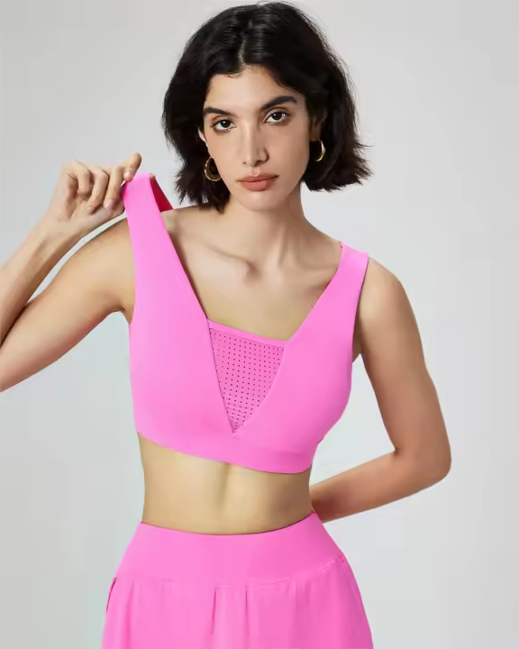 Falda deportiva de verano de cintura alta para mujer con bolsillo interior dividido, conjunto de golf para fitness y tenis - 1