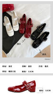 Nuevos Zapatos Mary Jane de Diseño Francés Pisa Gruesa, Hebilla de Una Palabra, Zapatos Individuales para Mujeres - details 2