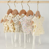 Bib De Bebé De Algodón 100% Con Encaje Retro Y Volante 4 Capas Impermeable Para Niños Y Niñas Estilo Vintage Con Patrón Floral - details 0
