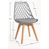Paquetes Sillas Comedor - Pack 4 Sillas Mima - Blanco - details 15