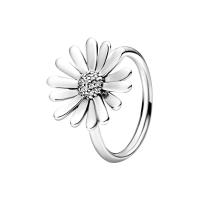 Caliente 100% libélula Margarita hoja Rosa moda circón ajuste Pandora anillo femenino encanto joyería regalo - details 9