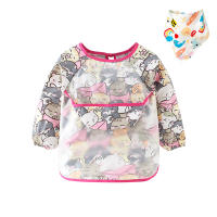 Babero impermeable para bebé, delantal de manga larga, impermeable, para comer y dibujar - details 10