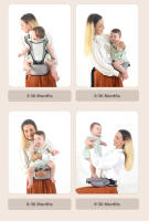 Taburete De Cintura Para Bebé, portátil, Toalla Para Llevar Delante Y Detrás, 0-36 meses - details 8