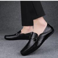 Zapatos informales de cuero sin cordones, mocasines para Hombre, primavera y verano, talla grande 48 49, mocasines para Hombre - details 8
