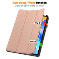 Magnetic Smart para Teclast P30s, Funda de Cuero Triple de 10.1 Pulgadas con Soporte - details 3
