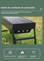 Barbacoa carbon portatil plegable al aire libre viajar Camping - details 5