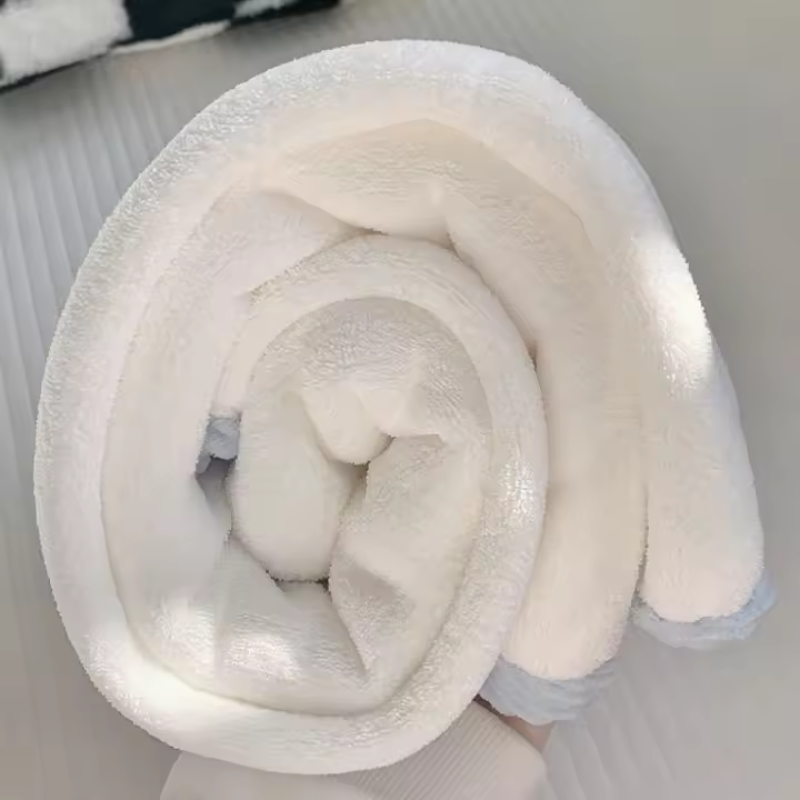 Toalla de vellón coral, suave, absorbente, de secado rápido - 1