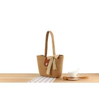 Bolso de Hombro para Mujer de Gran Capacidad Tejido de Paja Bolso de Mano Versátil de Alta Gama para Ir a Trabajar Primavera 2025 - details 1