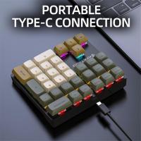 Teclado Mecánico Apaido con 33 Teclas Luces Multicolor Adecuado para Laptop - details 5