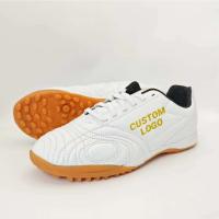 Zapatos de fútbol para hombre de cuero de corte bajo para exteriores, clásicos, de entrenamiento de lujo comercial, de alta calidad - details 2