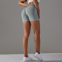 Shorts Deportivos para Mujeres Shorts de Yoga de Cintura Alta con Levantamiento de Cadera - details 30