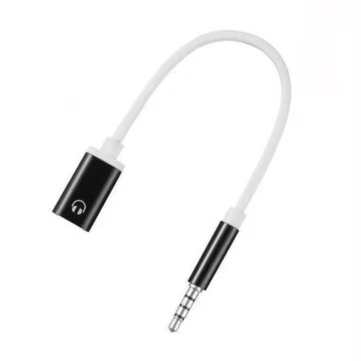 Cable de Audio macho a hembra tipo C de 3,5mm, Conector de Audio analógico, adaptador de auriculares para reproductor MP3, portátil, tableta B - 1