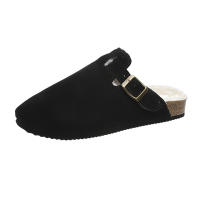 Plus Velvet Birken Sandalias de medio resbalón para mujer Ropa de verano al aire libre Punta redonda Zapatos perezosos de medio resbalón - details 0
