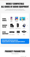 Adaptador de Audio 2 en 1 con Bluetooth, receptor y transmisor compatible con NFC, 6,5mm, micrófono Coaxial, RCA, 3,5mm, Aux, tarjeta TF, unidad Flash Usb - details 16