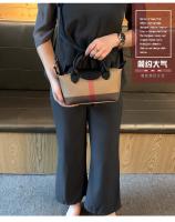 Bolso de Hombro Crucero de Alta Calidad y Moda Tamaño Grande Versátil Diseño de Cuadros Texturados - details 8