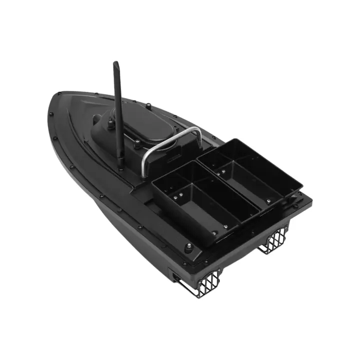 Barco de pesca (400-500 m, 2,4 GHz, gran capacidad, resistente al agua, control remoto con doble motor, mando a distancia) - 1
