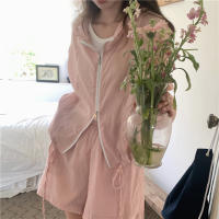 Blusa de verano 2025 extragrande para mujer, traje de dos piezas con camisa de manga larga y pantalones de pierna ancha de cintura alta. - details 33