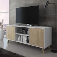 Mueble de Televisión para Sala de Estar 57 x 140 x 40 cm Adecuado para TV de 32/40/50/55/60" - details 11