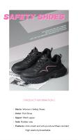 Zapatos de Trabajo de Seguridad de Verano para Mujer Botas de Punta de Acero Indestructible - details 3