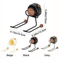 Soporte para secador de pelo con ventosa de hierro, estante de almacenamiento para secador de pelo reutilizable montado en la pared, colgador para secador de pelo sin perforaciones, ahorro de espacio - details 0