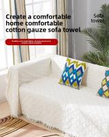 Manta de cama con liberación de arena, funda de sofá de color sólido general, funda de sofá - details 1