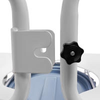 Silla de ruedas hidráulica de elevación para pacientes para el hogar, familias de sillas de ruedas de transporte, residencias de ancianos y hospitales 61*51 cm/24*20,1 pulgadas - details 8
