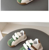 Zapatos para bebés y niños en tres colores, zapatillas deportivas de ocio con costuras, antideslizantes y de suela suave. - details 7