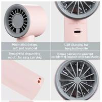 Ventilador portátil de mano con carga USB, miniventilador de bolsillo multifuncional de aspecto bonito, pequeño, ligero y de poco ruido - details 1