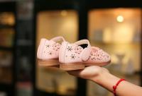 Zapatos de cuero de princesa para niñas, zapatos planos con recortes y flores, suaves, para primavera y verano, 2024 - details 21
