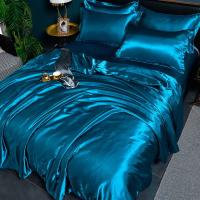 Sábana de Terciopelo de Lujo Emulación Cubierta de Edredón de Gran Tamaño Manta de Color Sólido de Alta Calidad para Cama Doble Queen y King - details 22