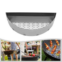 Grill de carbón de acero inoxidable para cocinar con depósito extraíble kettle grill grill grill 22 "fish grill - details 1