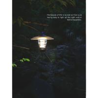 Linterna de Camping con trípode, luz LED recargable regulable, portátil, pequeña, cálida - details 1