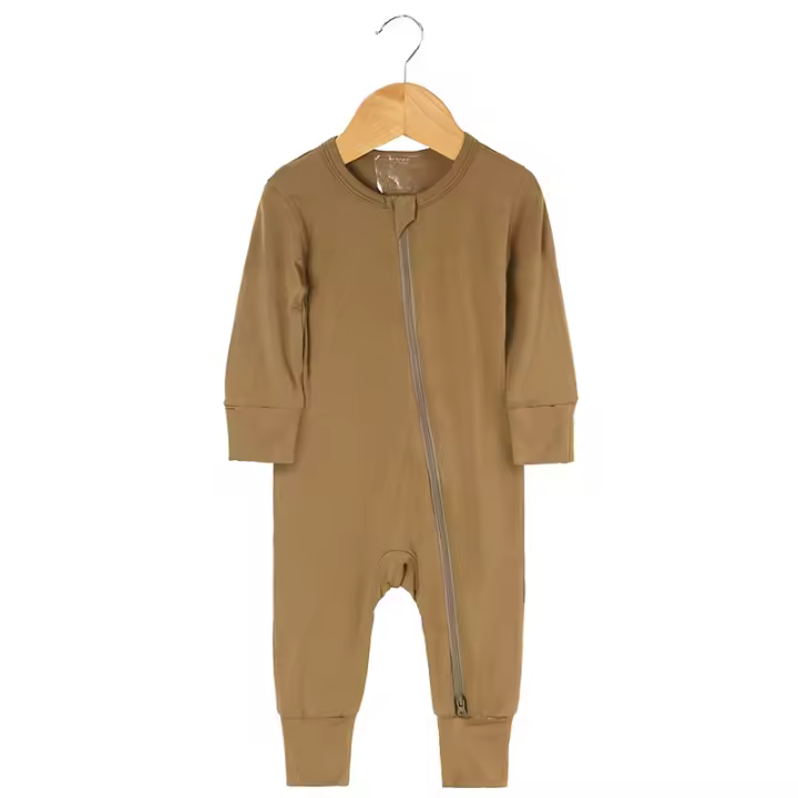 Ropa de bebé ropa de bebé ropa de bebé de fibra de bambú bebé recién nacido mono - 1