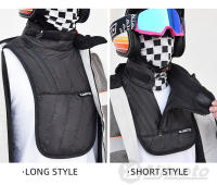 MJMOTO invierno cálido motocicleta cuello pecho bufanda máscara impermeable Moto bufanda cálida pasamontañas Moto cuello más cálido capa hombres mujeres - details 12