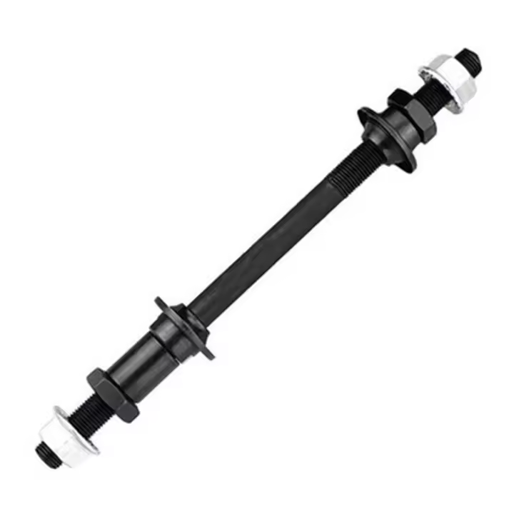 Eje trasero alargado de 240mm para bicicleta de montaña y nieve, bujes de bicicleta gruesos, eje sólido reacondicionado, accesorios para bicicleta - 1