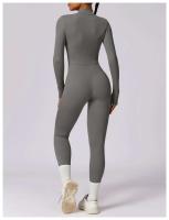 Monos de Sport de Manga Larga Conjunto de Yoga para Mujeres Traje Deportivo de Un Piez - details 10