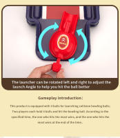 Juego de bolos de escritorio de 54Cm, juguete divertido para interiores, mesa interactiva para padres e hijos, juguete deportivo, juego de mesa, bolos, regalo educativo para niños - details 4