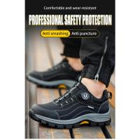 Botas de Seguridad Impermeables Suela de Goma Antideslizante Protección de Trabajo para Hombres y Mujeres Zapatos de Salud y Servicio - details 3