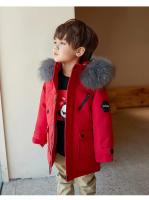 Chaqueta de Plumífero de Pato Blanco para Invierno 2025 Abrigo Exterior Cálido para Niños y Niñas - details 21